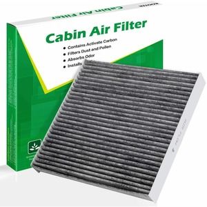 Kootek Cabin Air Filter with Activated Carbon, 3 Pack Replacement for AT134S